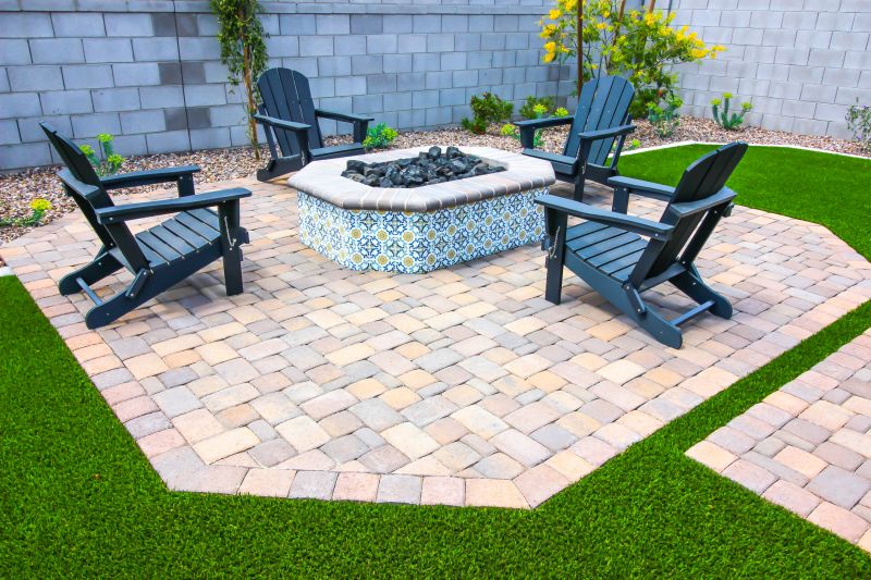 Paver Pattern with Centerpiece